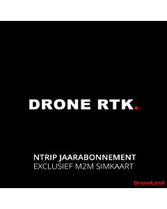 Koop DroneLand DroneRTK NTRIP Jaarabonnement Exclusief M2M Simkaart bij DroneLand!