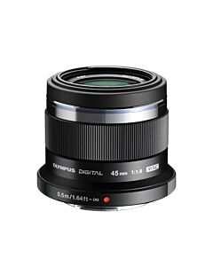 Koop Olympus Olympus M.Zuiko Digital 45mm f/1.8 Zwart bij DroneLand!
