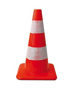 Koop DroneLand Verkeerskegel oranje 2 banen reflectie 50 cm flexibel bij DroneLand!