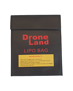 Koop DroneLand DroneLand Lipo Bag Black (Large) (23x30cm) bij DroneLand!