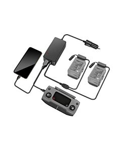 Koop DroneLand DroneLand 4in1 Car Charger for DJI Mavic 2 bij DroneLand!