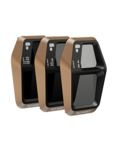 Koop Polarpro DJI Air 3S Shutter Collection (ND8, ND32, ND128 - Black Mist) bij DroneLand!