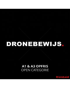 Koop DroneLand DroneLand Academy Opfriscursus A1-A3 inclusief examen (t.b.v verlengen certificaat) bij DroneLand!