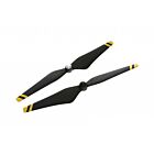Koop DJI DJI 1345 Carbon Fiber Reinforced Quick Release Propeller (Black With Yellow Stripes) bij DroneLand!