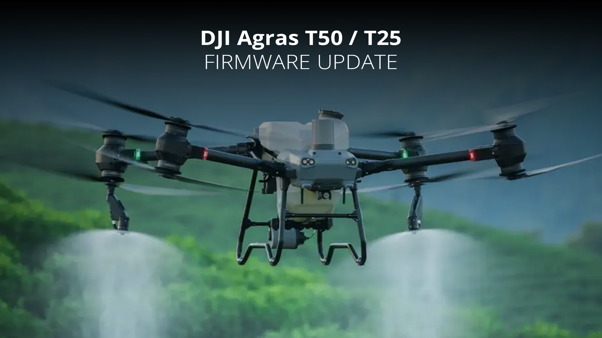 DJI Agras T50 / T25 Firmware Update
