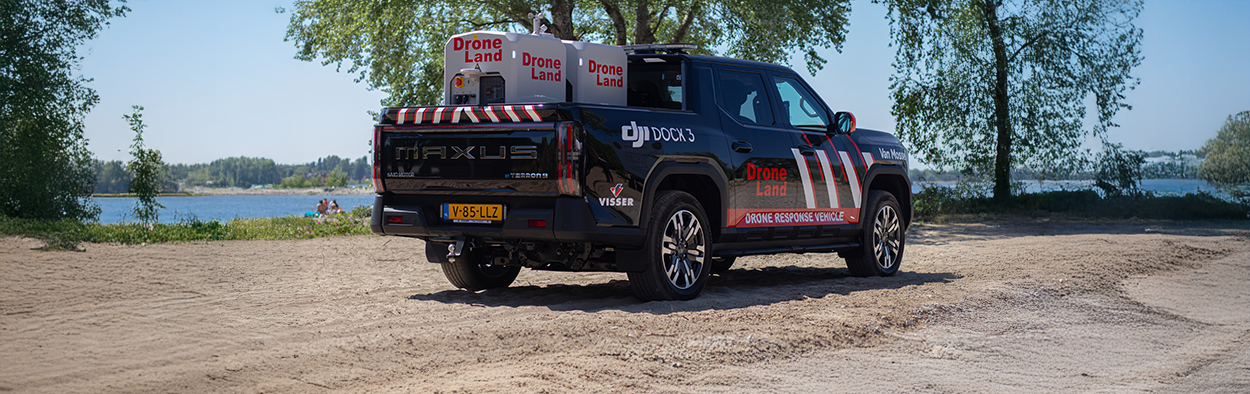 DroneLand introduceert de Pick-Hub, de mobiele drone station!